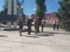 Участие пионеров Средней школы № 6 г. Пинска в параде ко Дню Победы